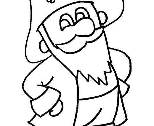 520x425 Pirates Coloring Pages Pirate Colouring Coloring Kids Free