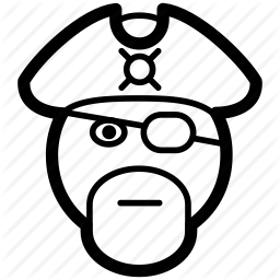 256x256 Emoji, Emoticon, Face, Mercenary, Pirate Icon Icon Search Engine