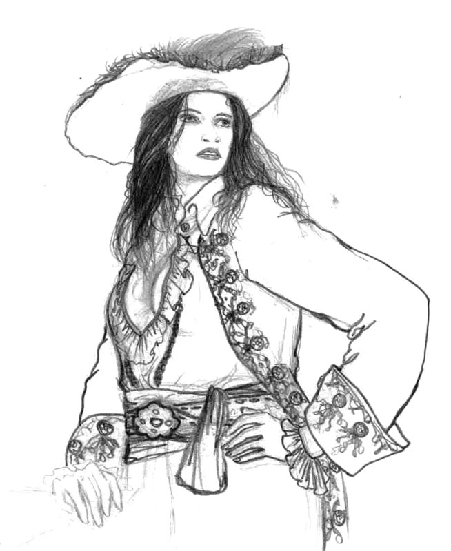 654x800 Pirate Lady By Theladybarbossa