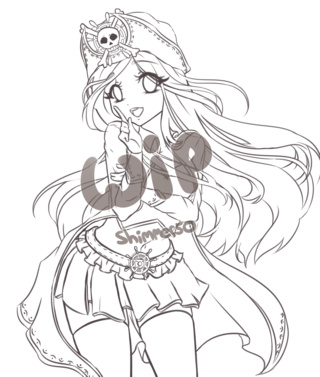 320x377 Pirategirl Drawings On Paigeeworld. Pictures Of Pirategirl