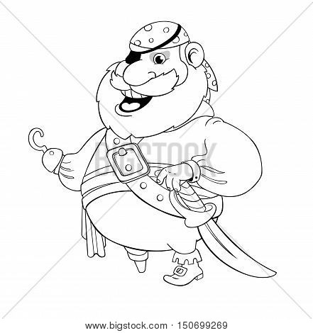 441x470 Old Pirate Wooden Foot Hook. Vector Amp Photo Bigstock