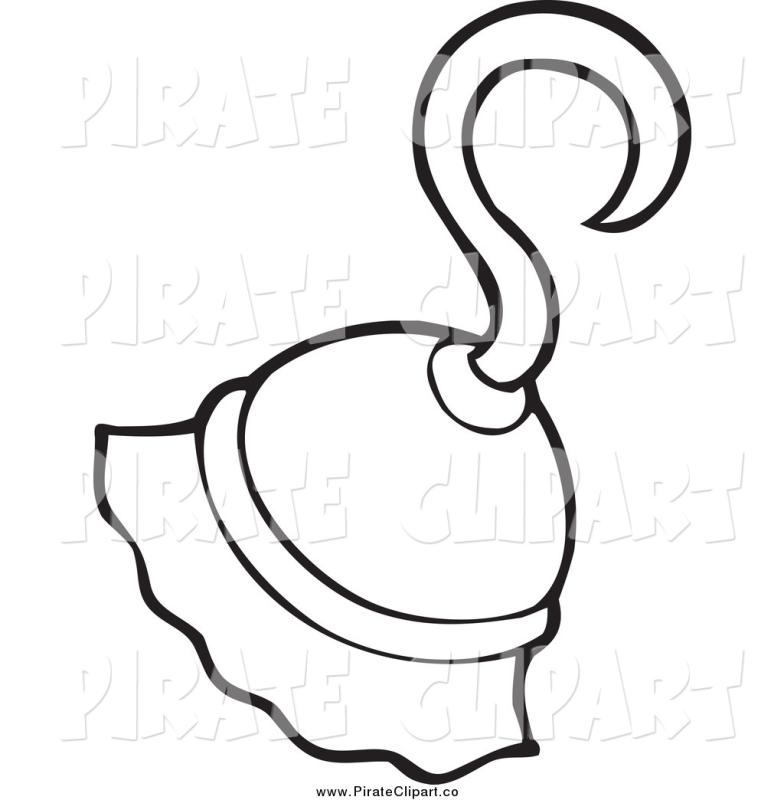 784x800 Pirate Hook Clipart