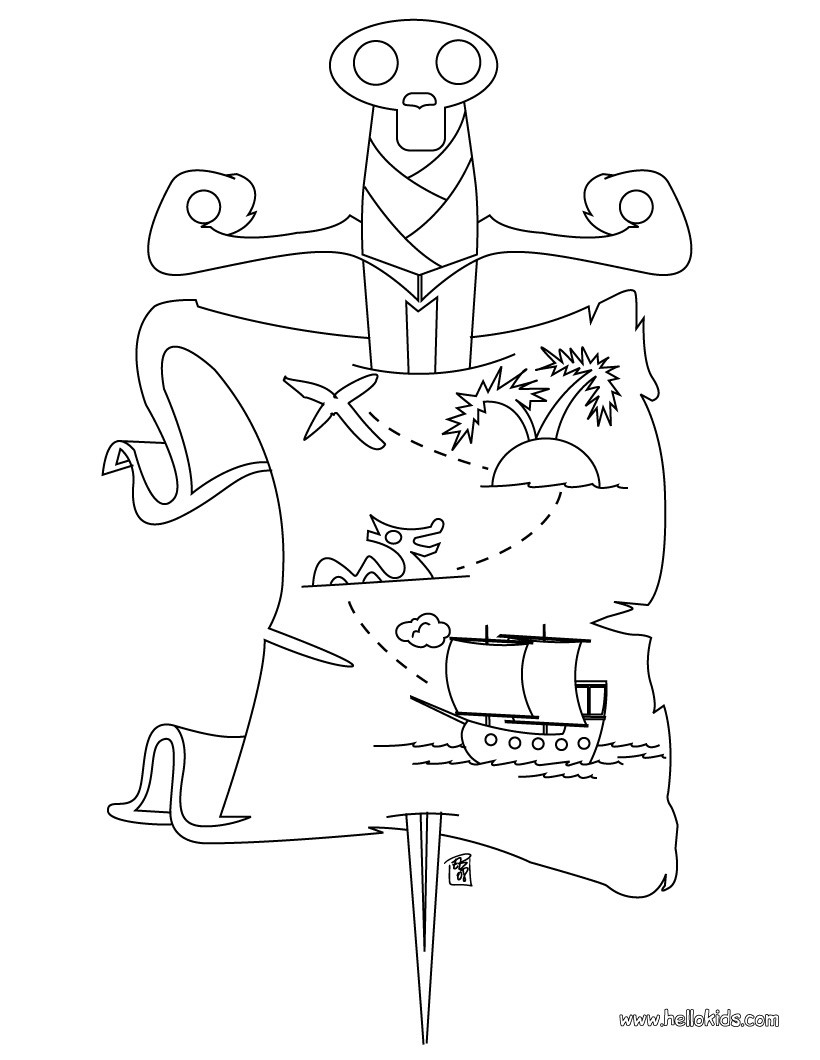 820x1060 Pirate Coloring Pages, Kids Crafts And Activities, Free Online