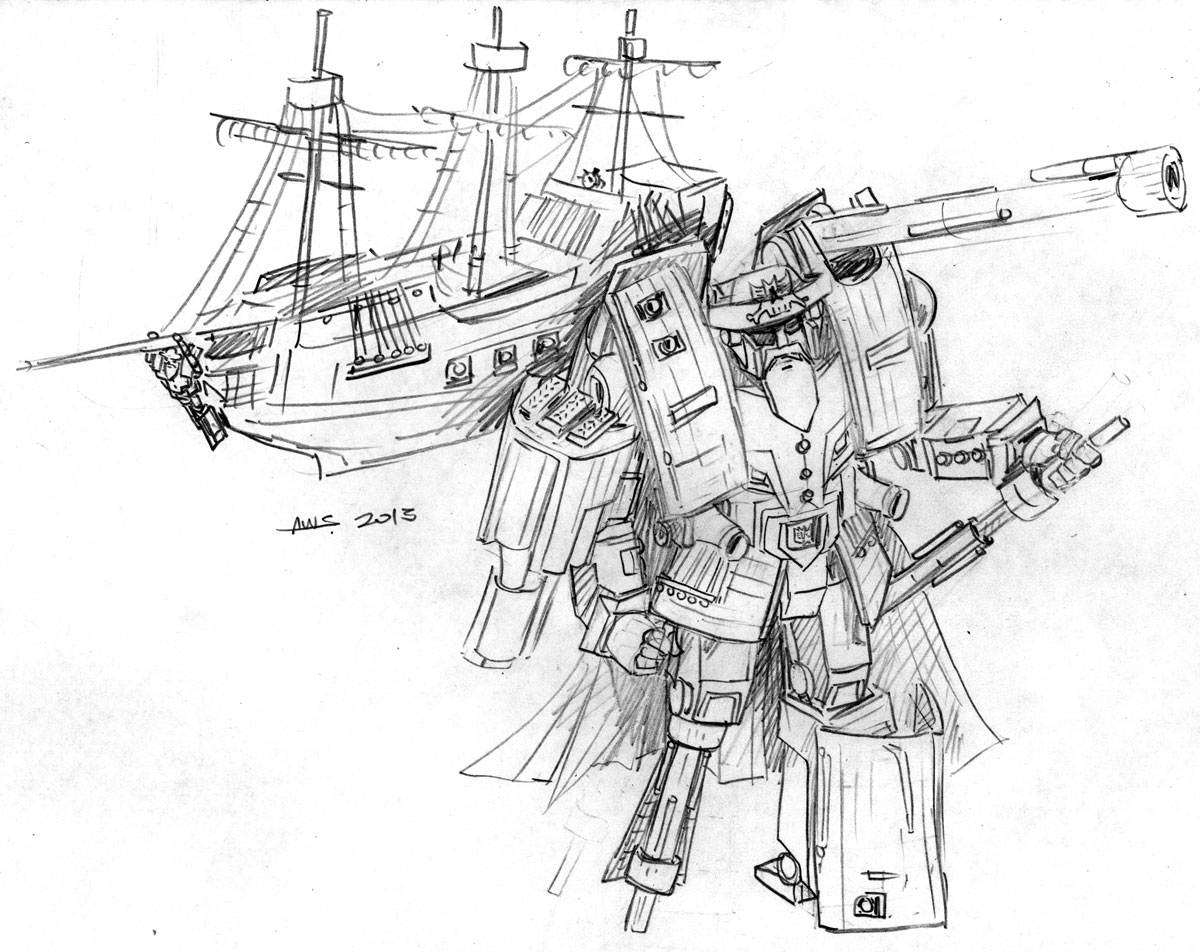 1200x952 Transformers Pirate Ship By Boltax