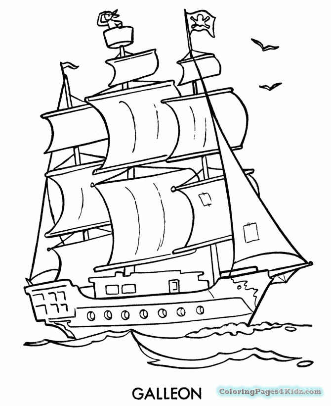 670x820 Pirate Ship Coloring Pages For Adults Coloring Pages For Kids
