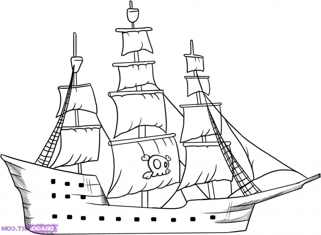 1024x749 Pirate Ship Drawing Sunglassesray
