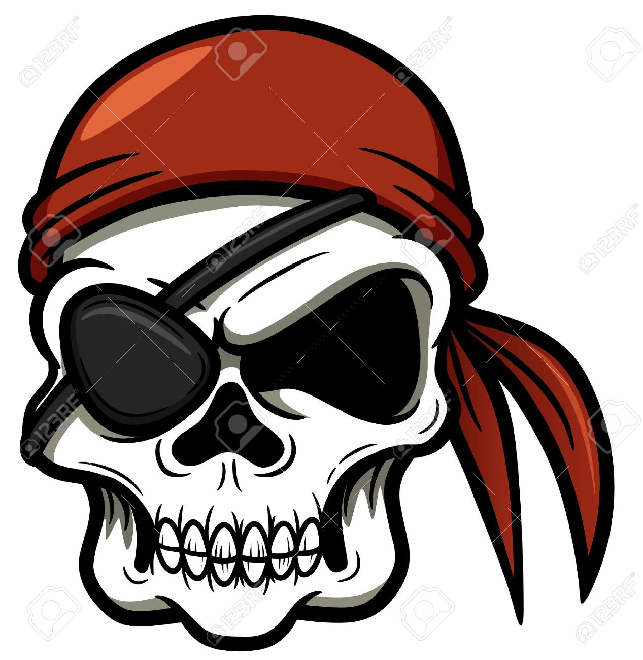 1267x1300 Illustration Of Pirate Skull Royalty Free Cliparts, Vectors,
