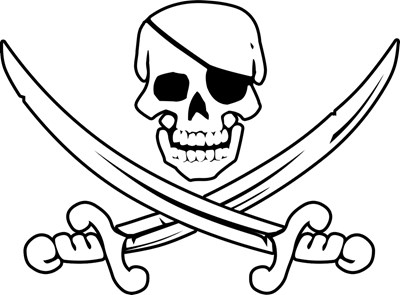 Pirate Skeleton Drawing at GetDrawings | Free download