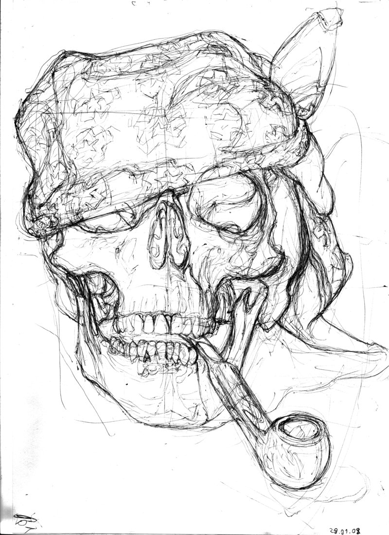800x1101 Pirate Plastic Skull 08 By Annaszy