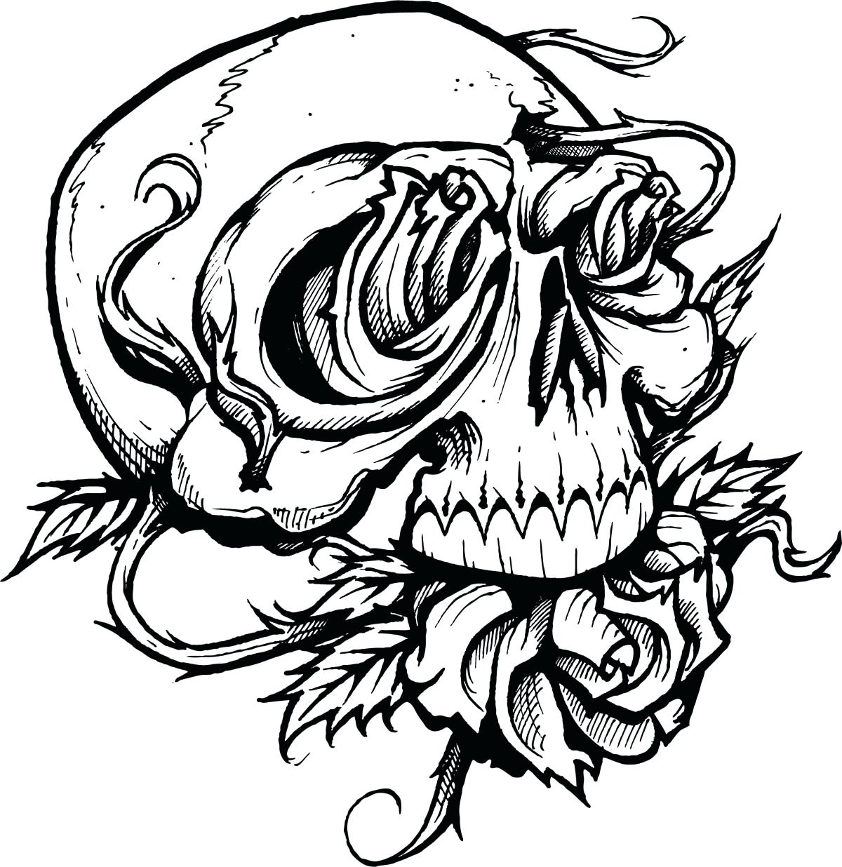 1200x1236 Printable Nautical Skull Drawing Printable Coloring Pages New