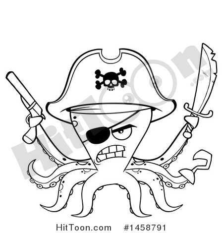 450x470 Octopus Clipart