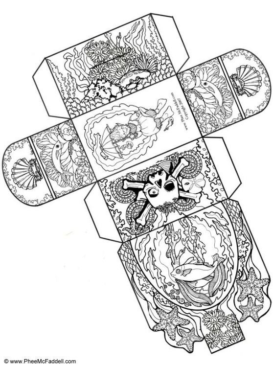 558x750 Crafts Pirate's Treasure Chest 6884x Arts And Crafts For Children