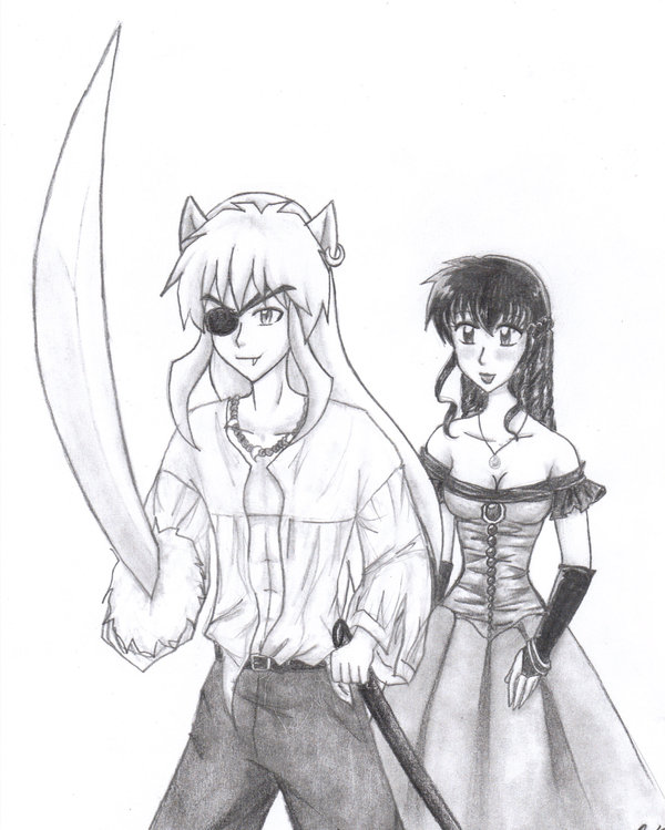600x749 Inuyasha The Pirate By Lizkit50