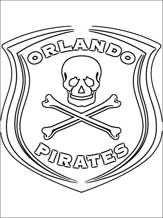 560x750 Coloring Page Of Orlando Pirates Logo Coloring Pages