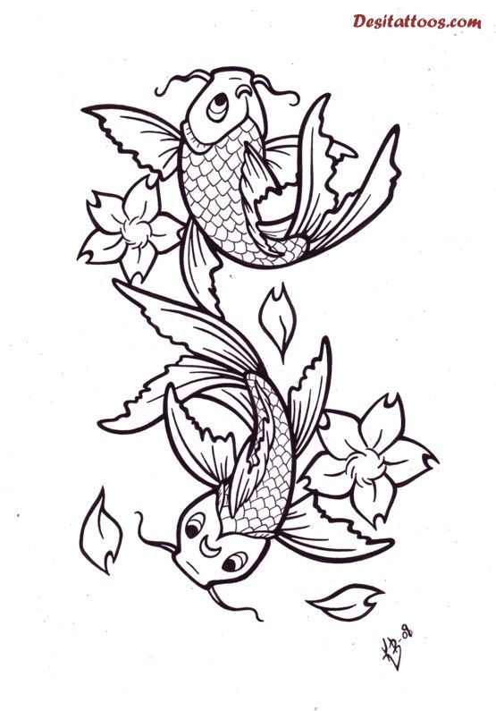 Pisces Drawing at GetDrawings | Free download