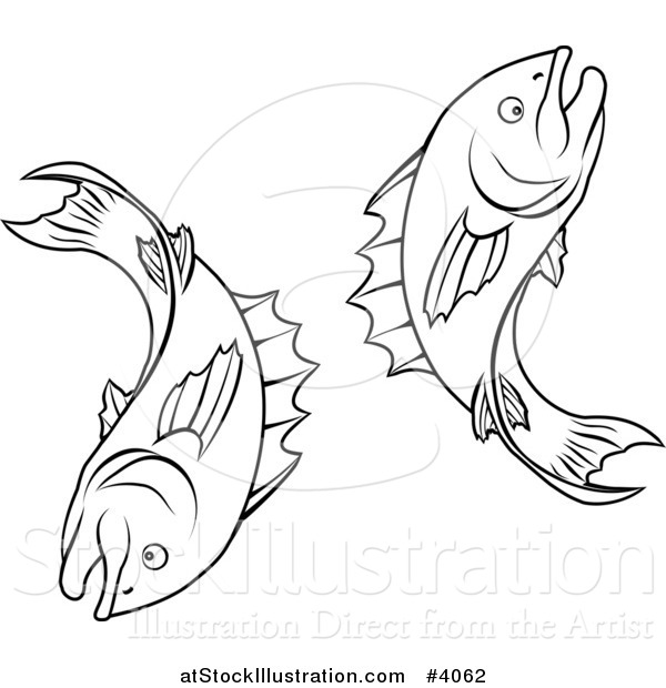 600x620 Vector Illustration A Black And White Line Drawing