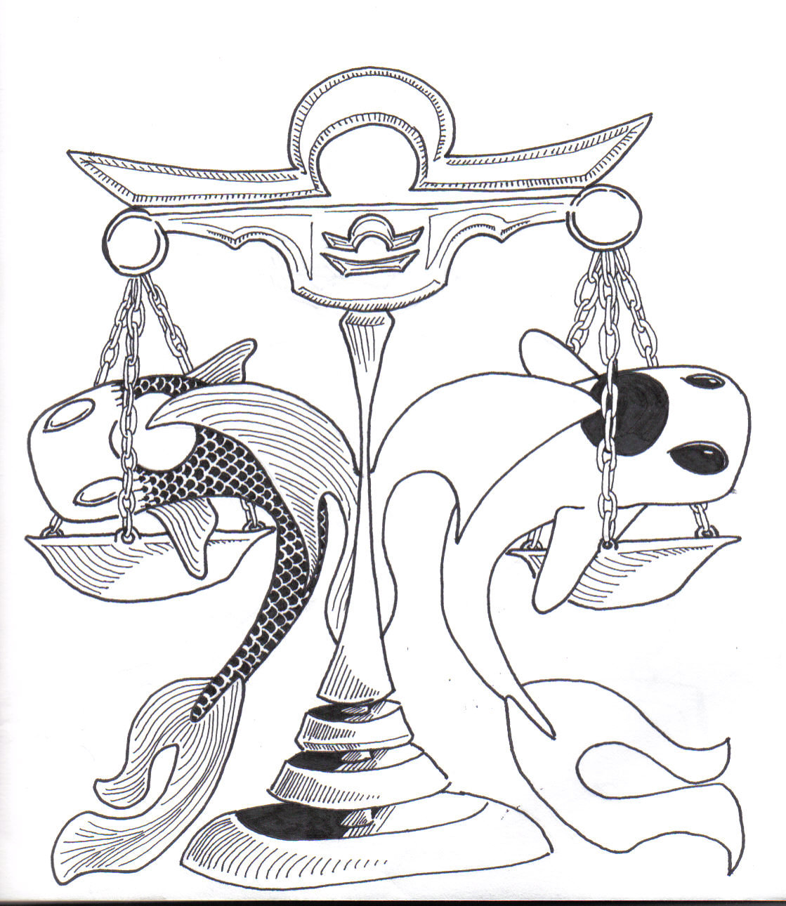 1119x1290 Pisces And Libra By Datkiddchris