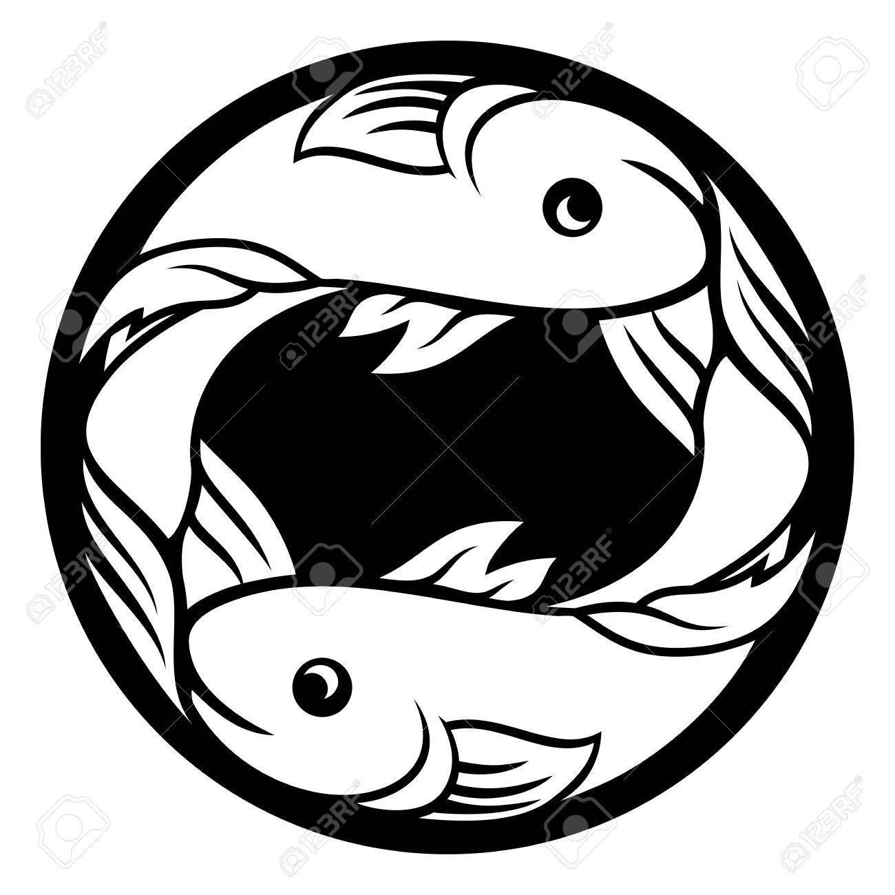 1300x1300 Pisces Fish Zodiac Horoscope Astrology Sign Royalty Free Cliparts