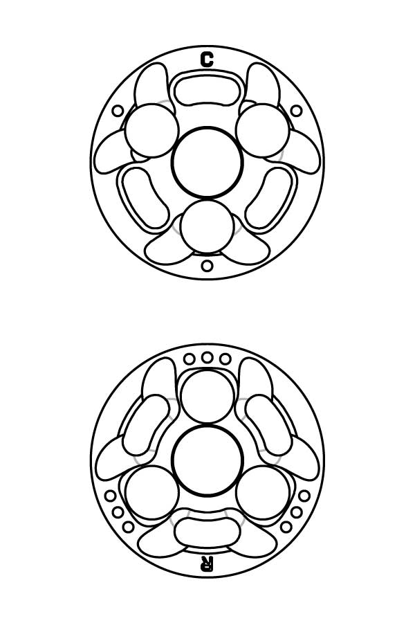 600x900 Piston, Highflow Linearlinear