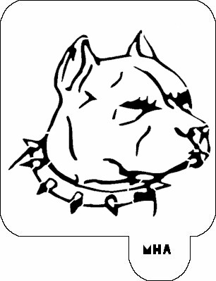 306x399 Mr. Hair Art Stencil