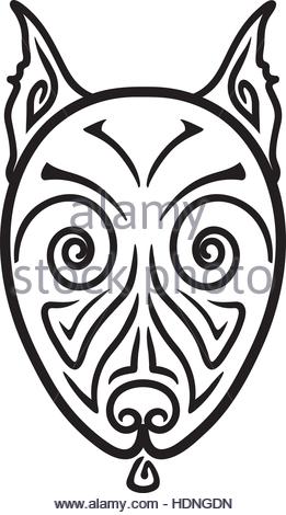 261x470 Pit Bull Head Vector Stock Vector Art Amp Illustration, Vector Image