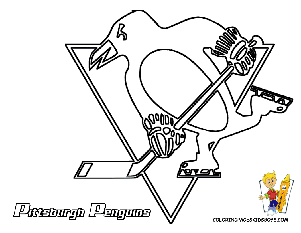 1056x816 Pittsburgh Penguin Printable Picture