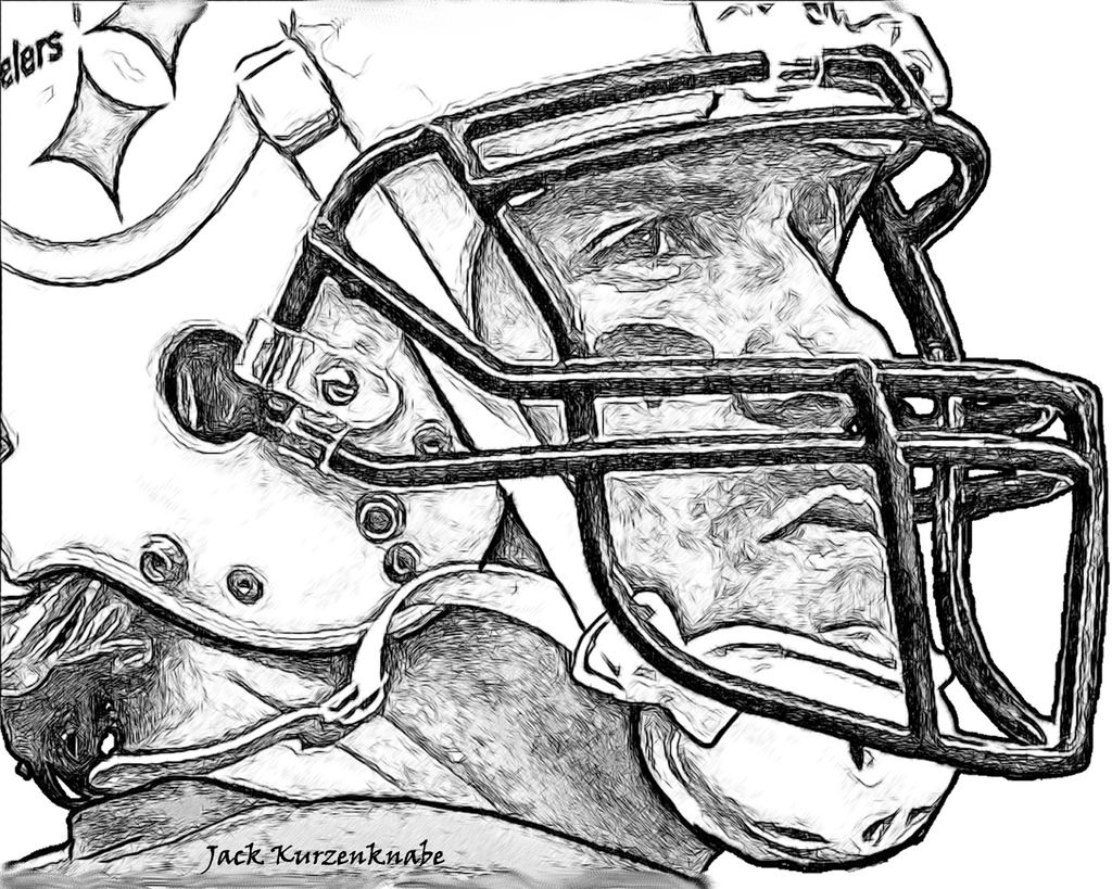 1024x819 Steelers Jersey Coloring Page