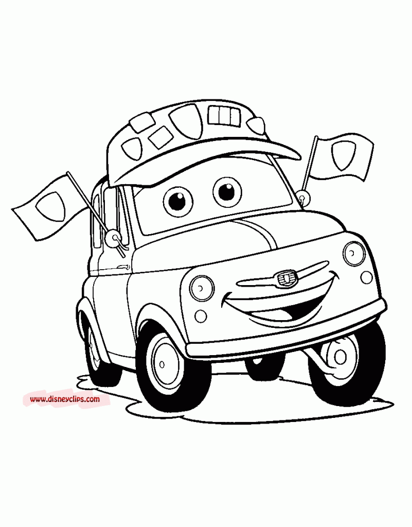 Pixar Cars Drawing at GetDrawings | Free download