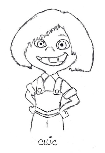 433x632 Ellie From Disney's Pixar Up By Shadowlounge