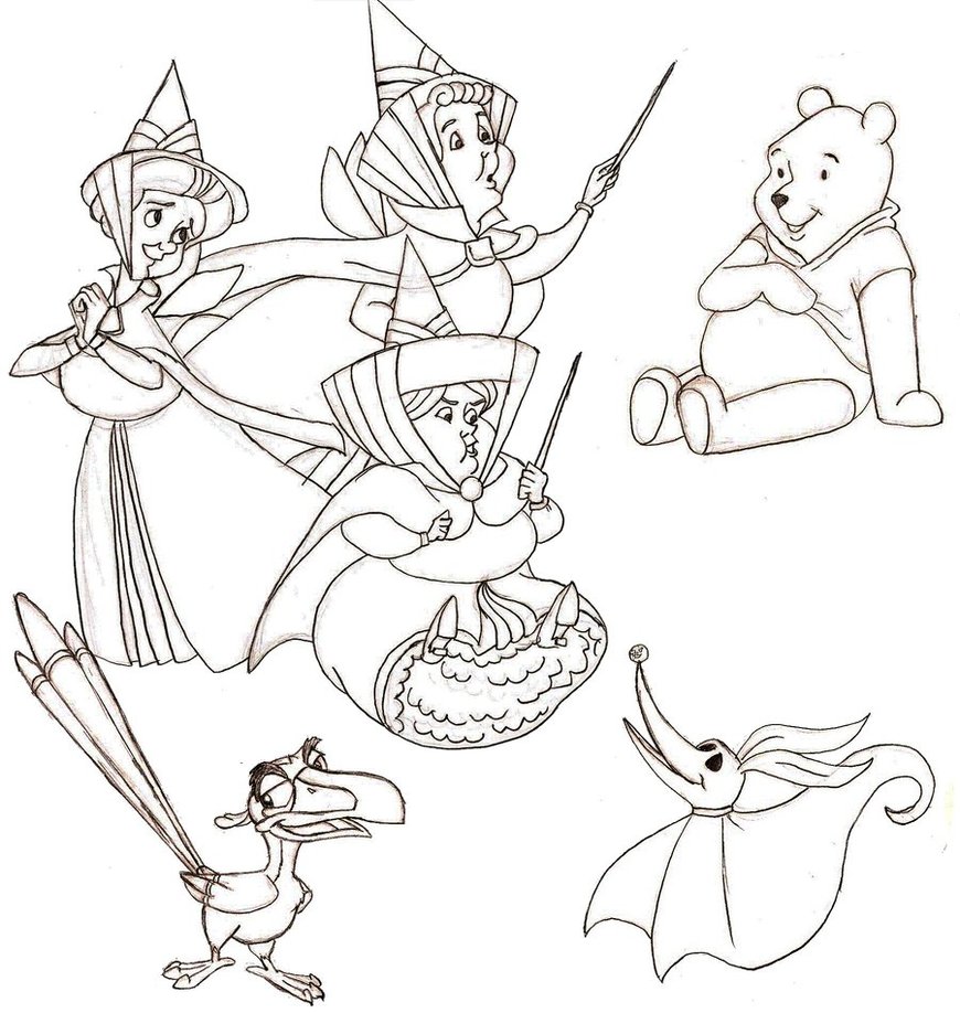 870x918 Disney Drawings All Things Disney And Pixar! Lt3