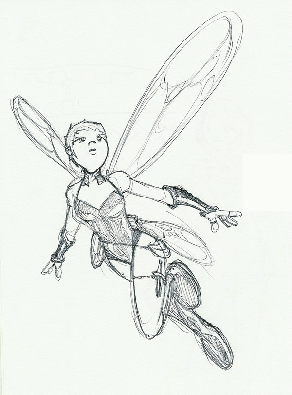 600x810 Pixie Sketch By Sideways8studios