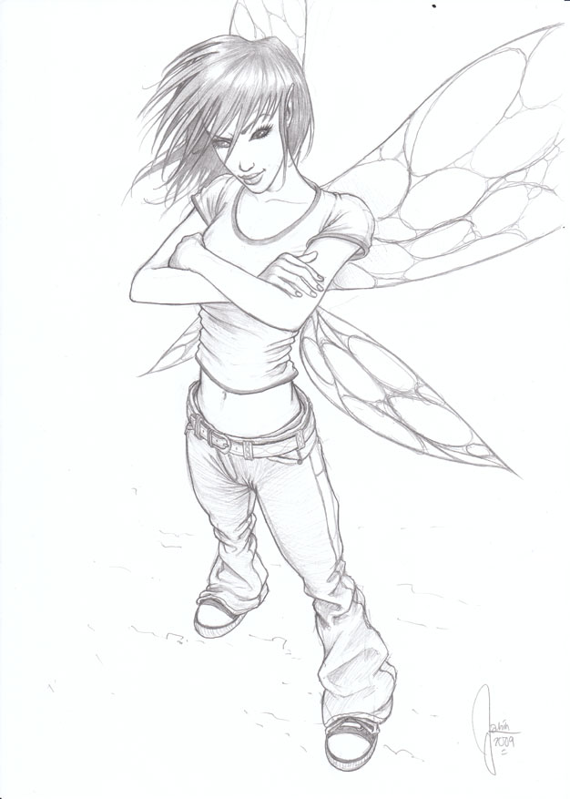 626x877 Pixie From X Men Sketch By Mikeljanin