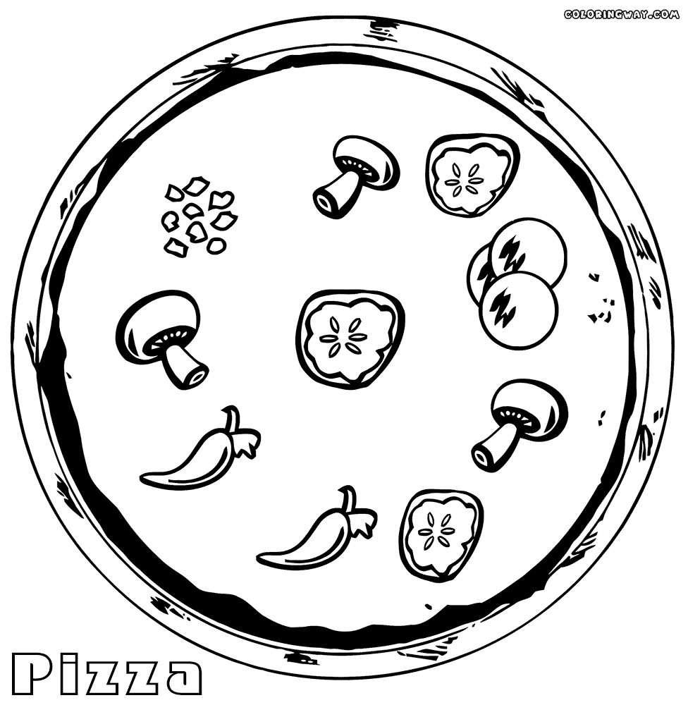976x1000 Pizza Coloring Pages Coloring Pages To Download And Print