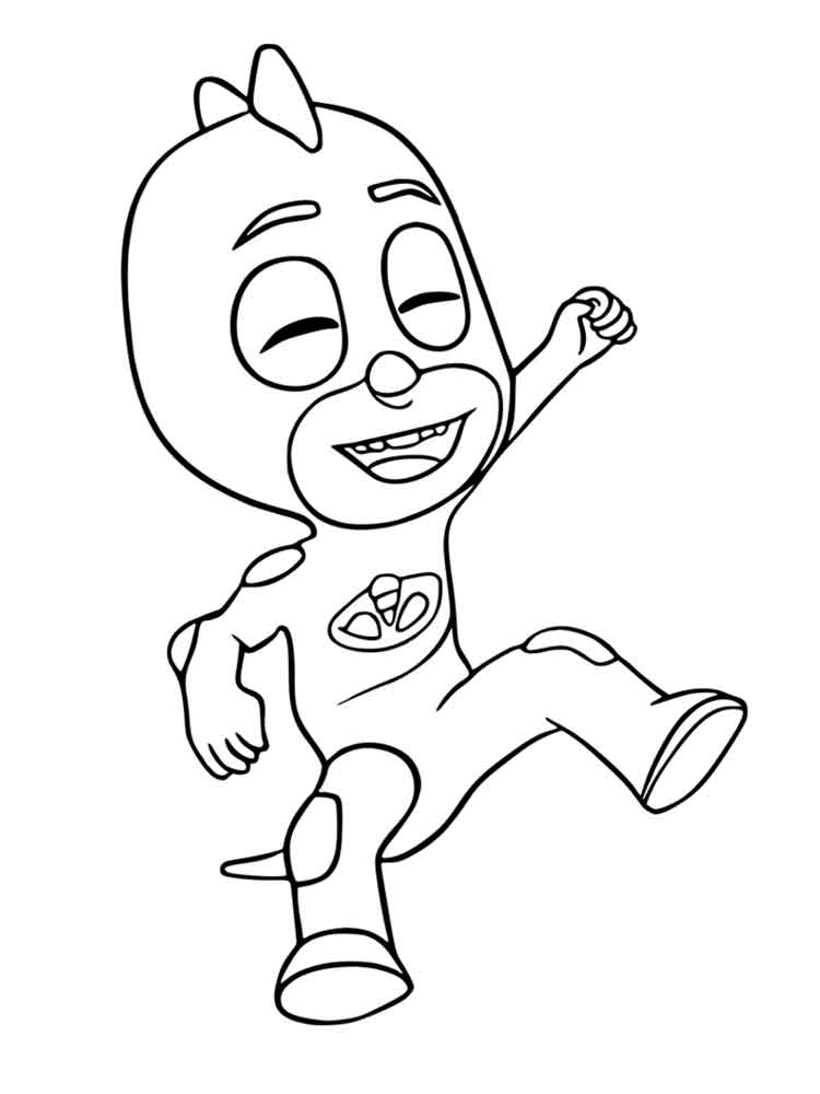 750x1000 Boy Coloring Pages Pj Masks Cat Pj Masks Coloring Pages Black
