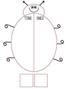 270x350 Place Value Mat Tens Ones Teaching Resources Teachers Pay Teachers