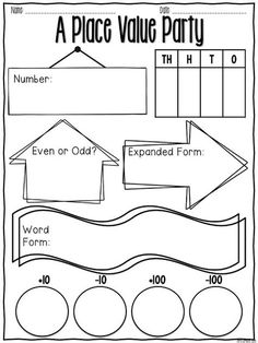 236x314 Place Value Review (Step Into 2nd Grade With Mrs. Lemons) Math