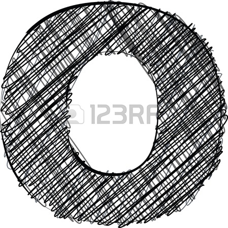 449x450 Hand Draw Font. Letter G. Vector Illustration Royalty Free