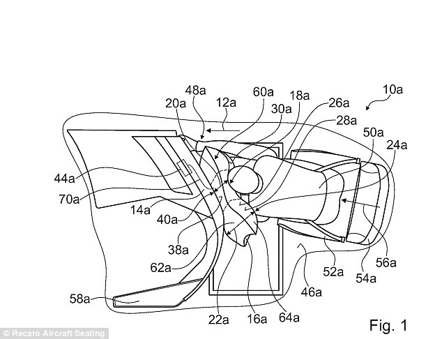 634x486 The Plane Seat With An Airbag To Protect First And Business Class