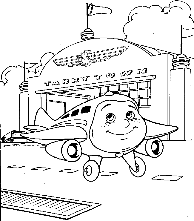 650x740 Airplane Coloring Pages For Kids Many Interesting Cliparts