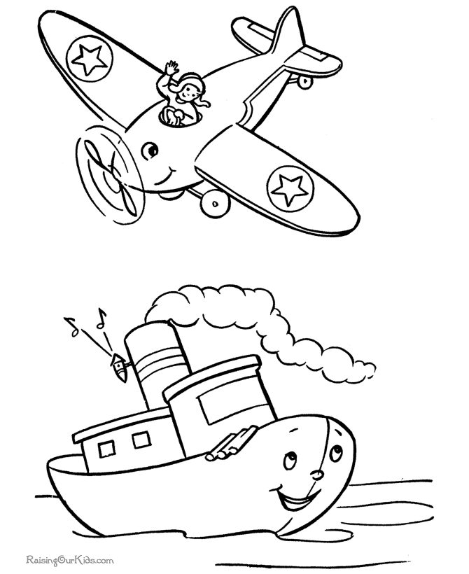 670x820 Airplane Coloring Pages Toddlers. Airplane Coloring Pages