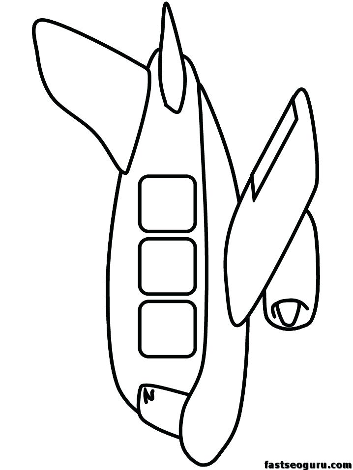 718x957 Airplane Coloring Pages To Print Airplane Images For Kids