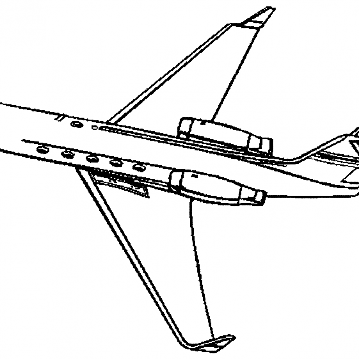 1224x1224 Aeroplane Colouring Free Printable Airplane Coloring Pages Kids