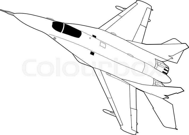 799x574 Landing Of Russian Jet Fighter Aircraft Mig 29. Technichal Draw