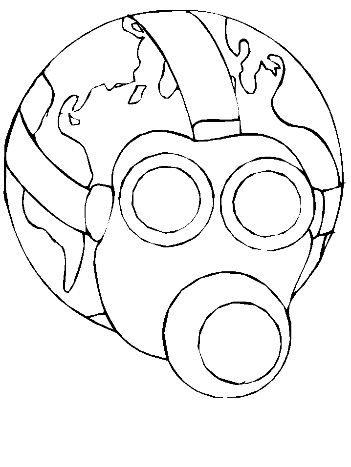 718x957 Planet Earth Coloring Pages