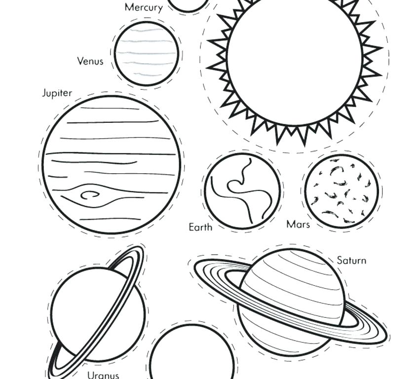 845x768 Planets Coloring Pages View Larger Printable Planet Coloring Pages