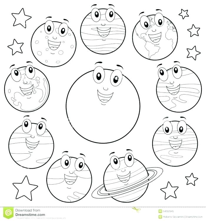 700x748 Solar System Coloring Book Planet Coloring Pages Popular Planets