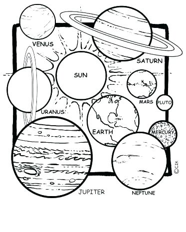 373x465 Planet Coloring Pages For Preschoolers