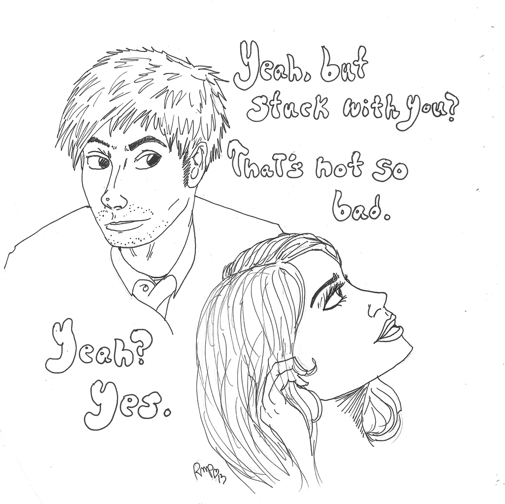 1024x1021 Dr. Who The Impossible Planet Sketch By Romaniablack