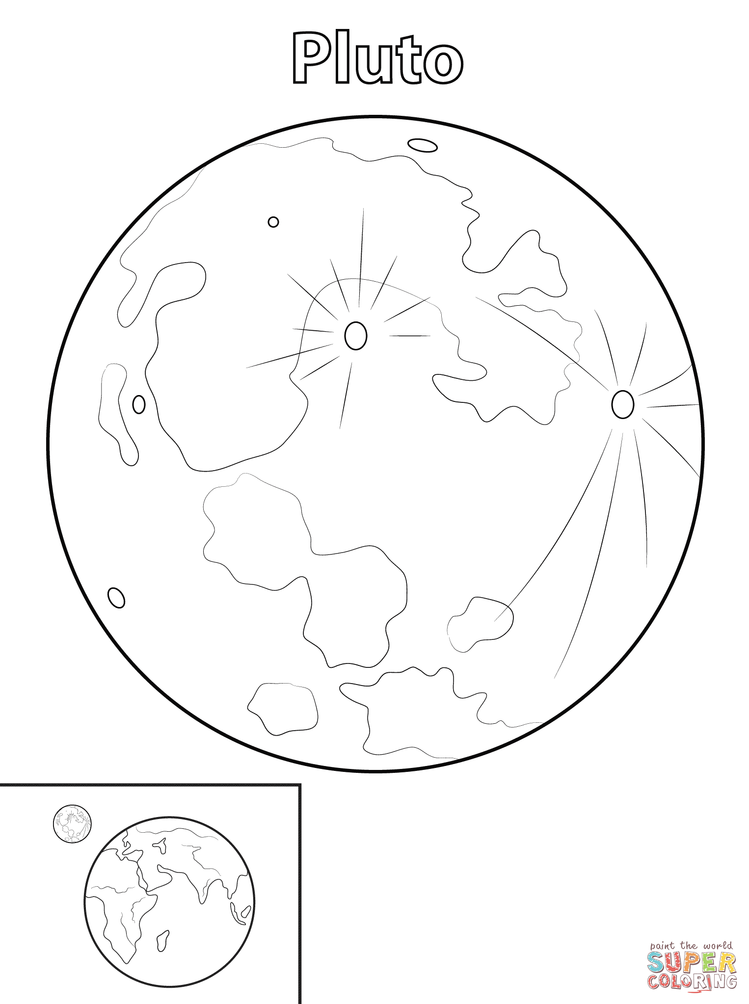 1526x2046 Pluto Planet Coloring Page Free Printable Coloring Pages