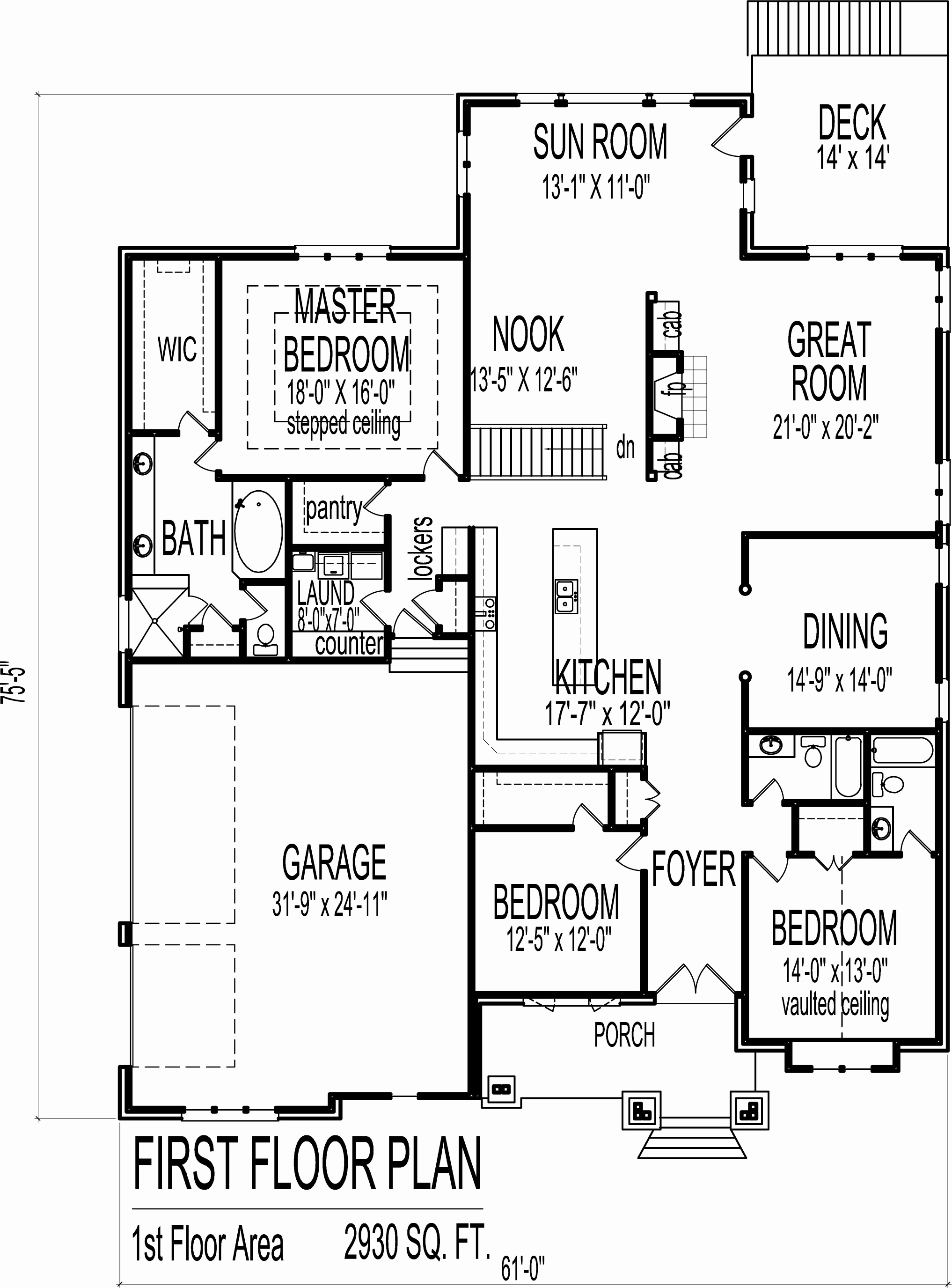 2034x2751 Floor Plan With Perspective House Awesome 3 Bedroom Bungalow House